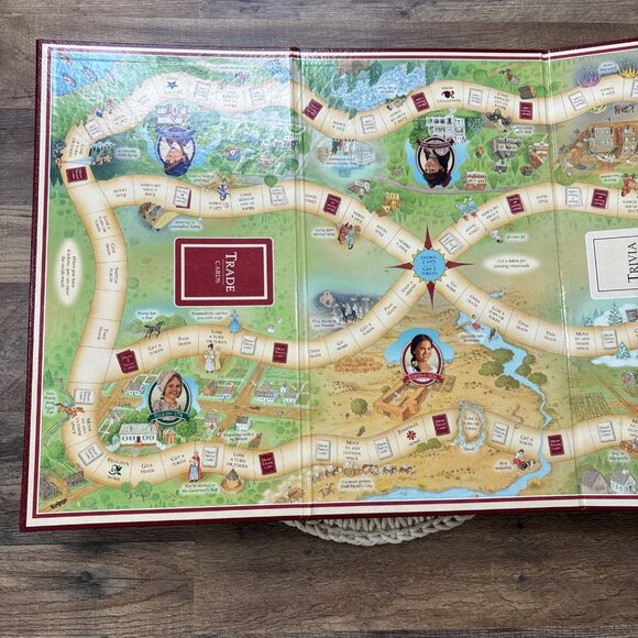 Pleasant Company American Girl Board Game Trivia Trade Trip Through Time 1999 - Picture 3 of 13